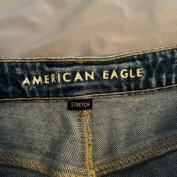 American Eagle Size 20 Mom Jeans - Super Distressed - Picture 3 of 8